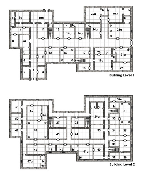 free D&D dungeon map