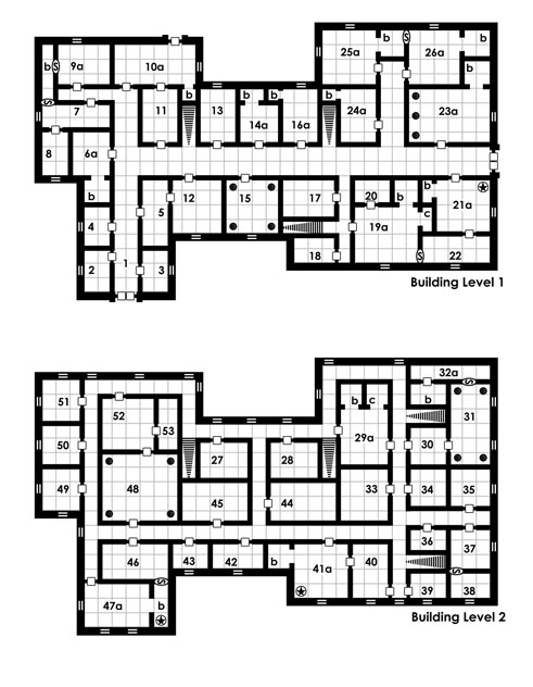 free D&D dungeon map