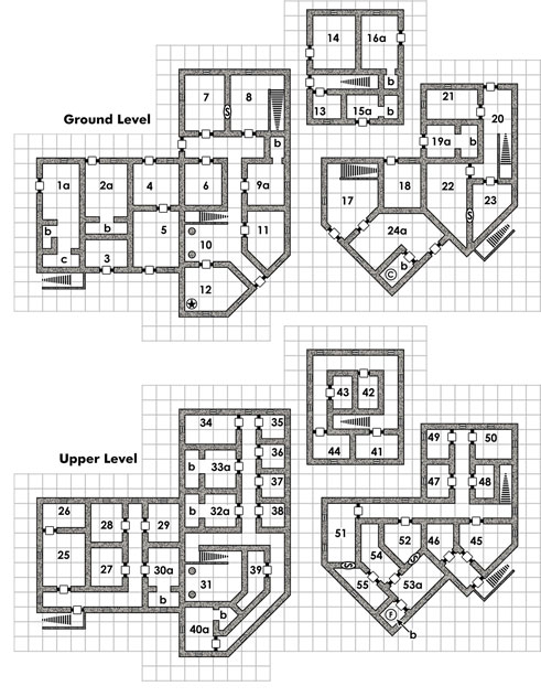 free D&D building map