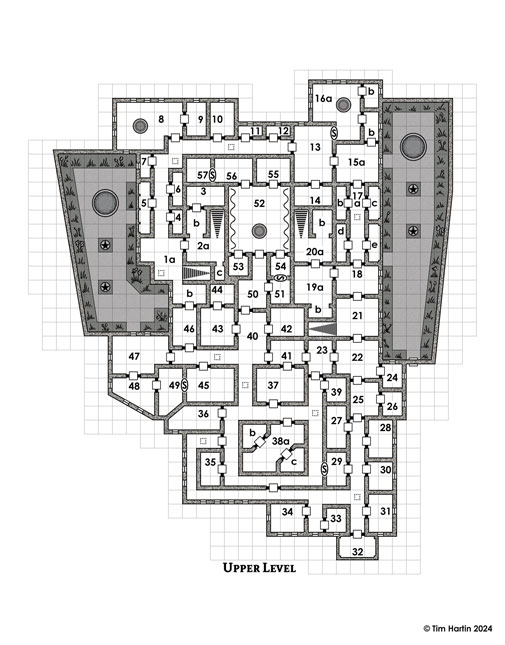 free D&D dungeon map