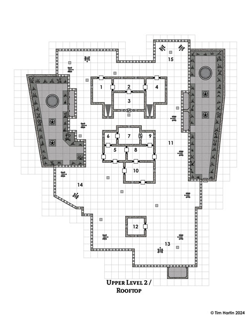 free D&D dungeon map