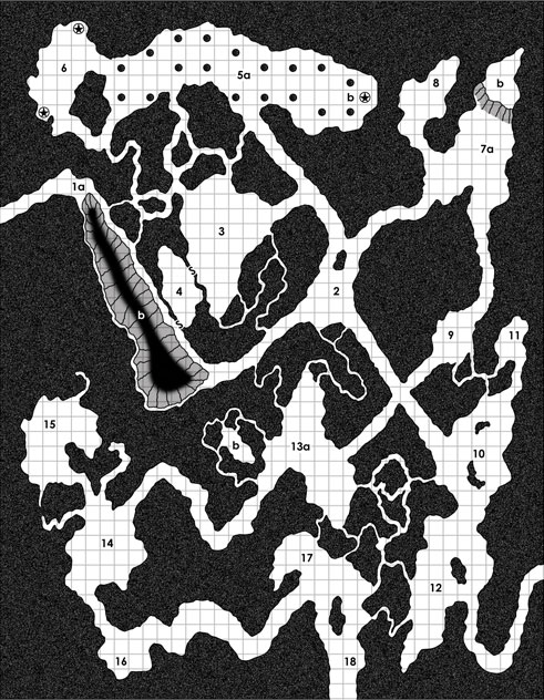 D&D dungeon map