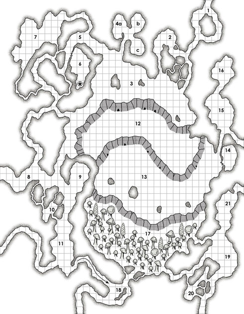 D&D dungeon map