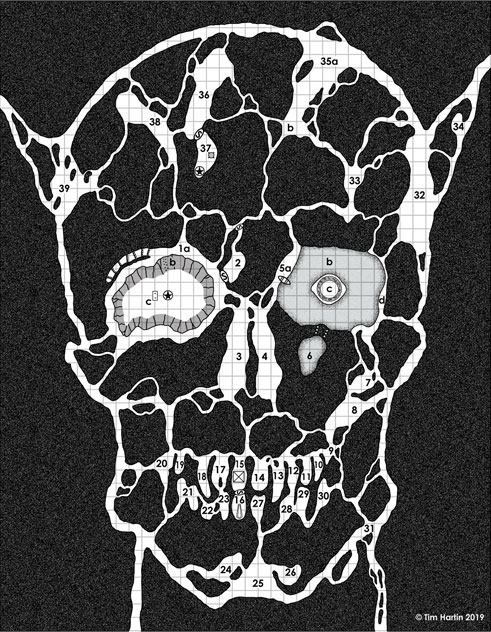 free D&D cavern map