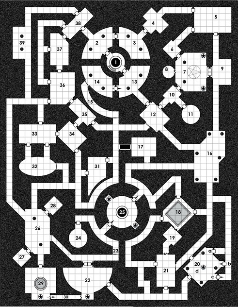 D&D dungeon map