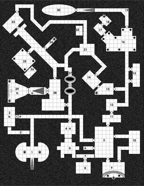 D&D dungeon map