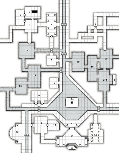 free D&D dungeon map