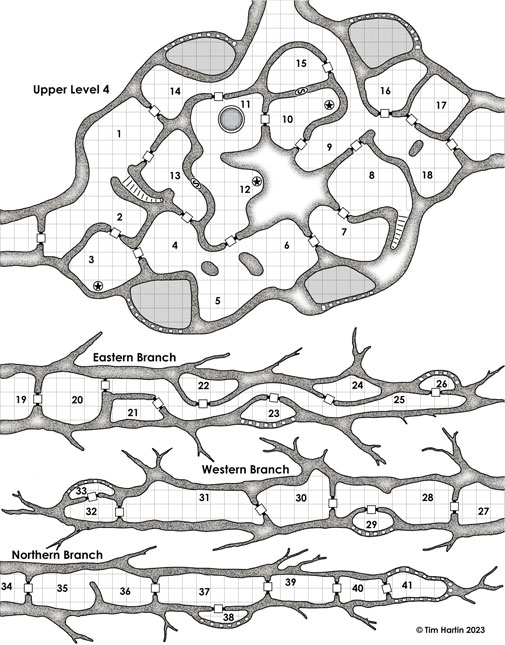 free D&D dungeon map