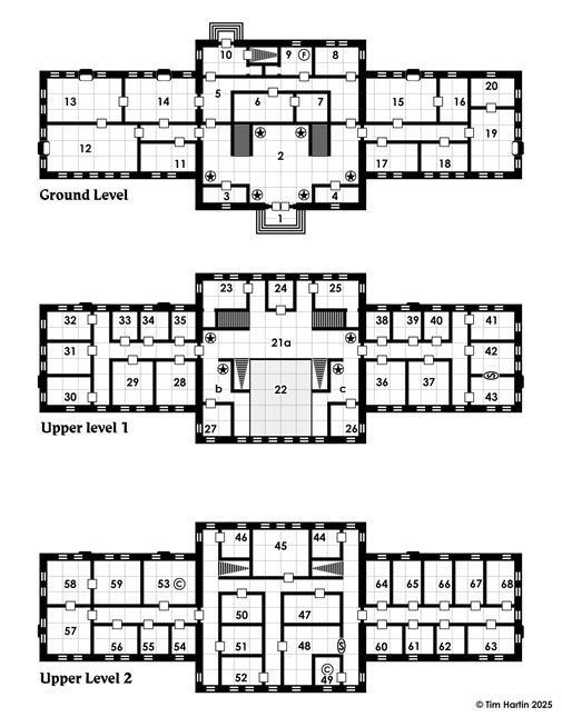 free D&D dungeon map