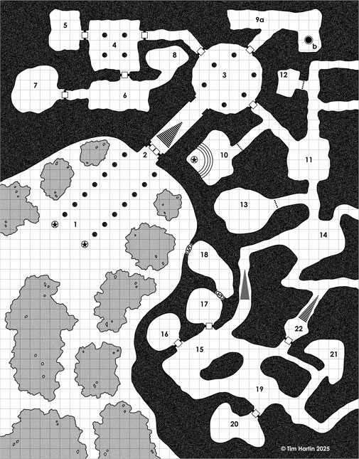 free D&D dungeon map