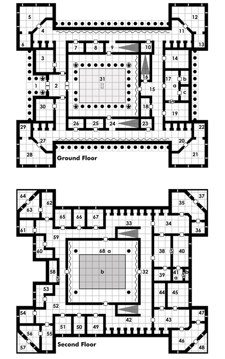 D&D dungeon map