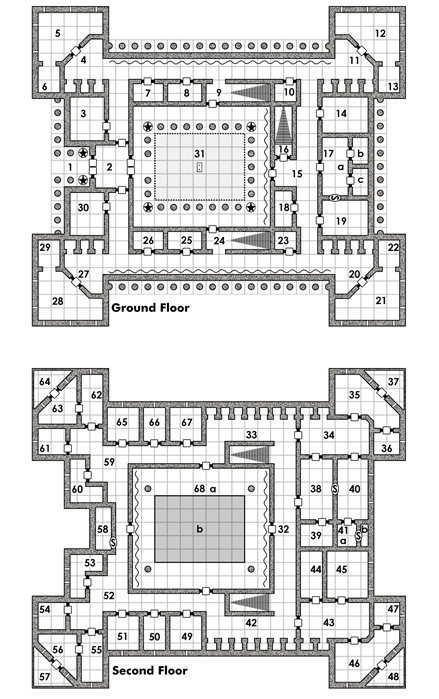 D&D dungeon map