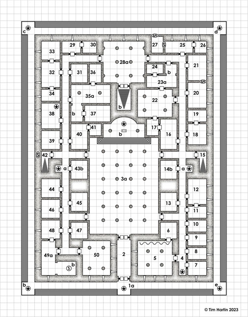 free D&D dungeon map