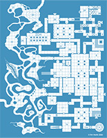 Old School Blue Map PDF