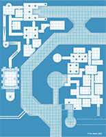 Old School Blue Map PDF