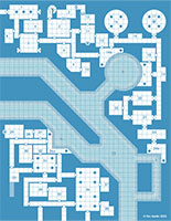 Old School Blue Map PDF