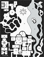 Free D&D dungeon map