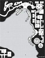 Free D&D dungeon map